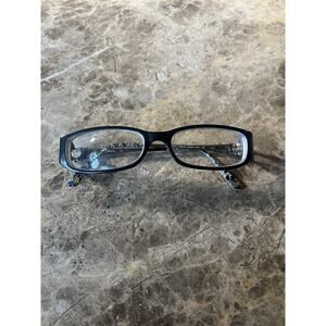 Bebe Eyeglasses Breezy BB5020 Women Black Full Rim Plastic Glasses Frames 52 mm